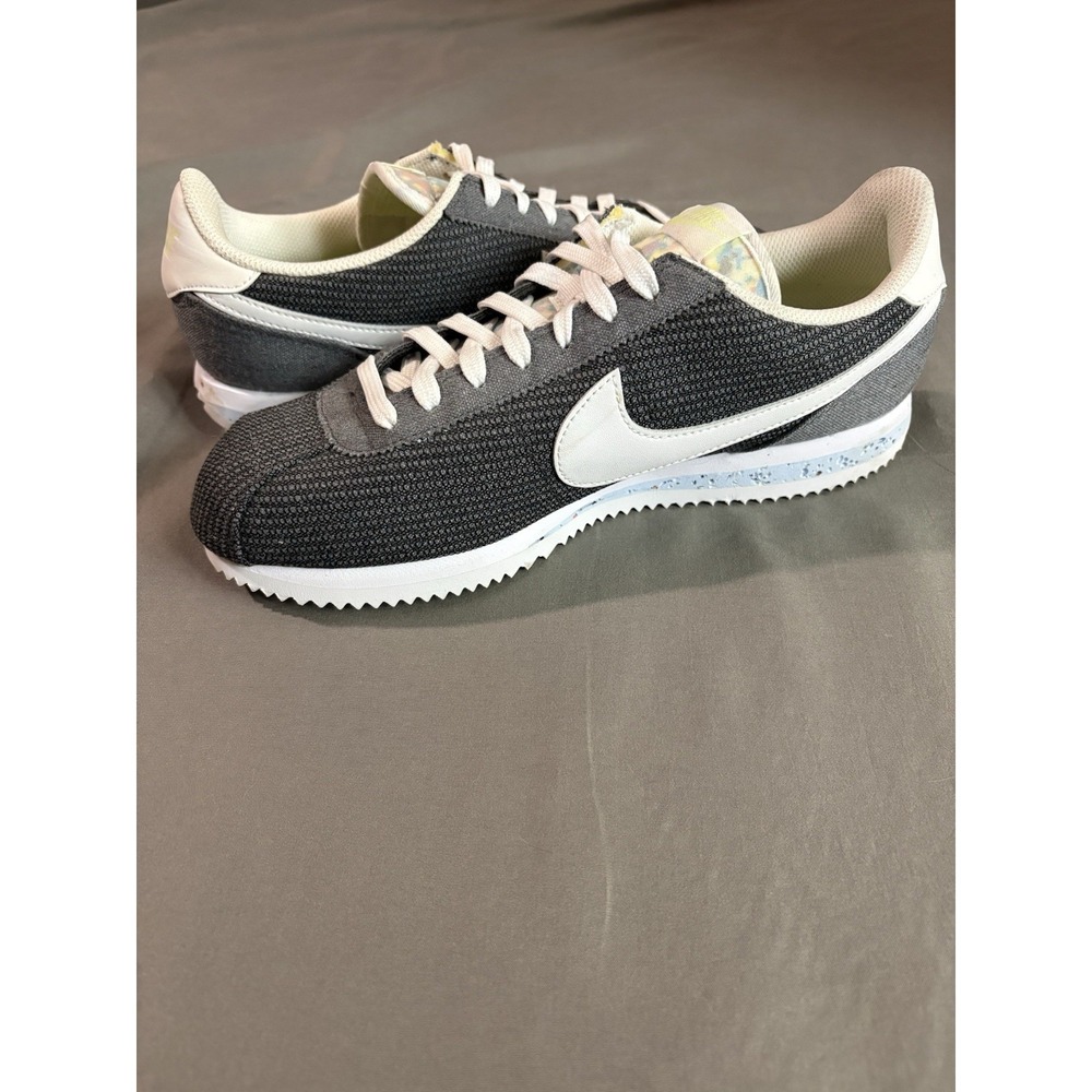 Nike Cortez Basic PRM CQ6663 IronGrey/White-Barely Volt Mens Size 10